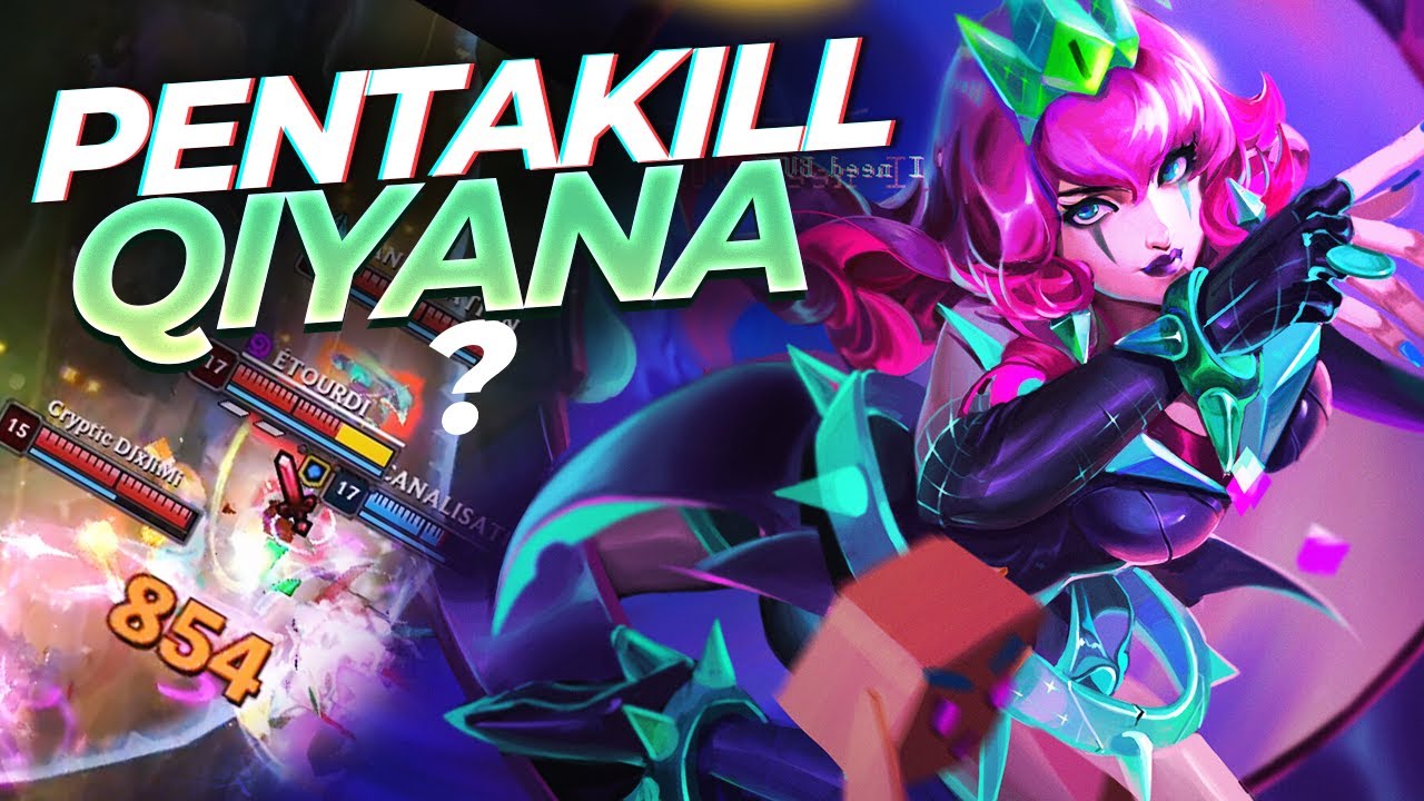 Peut-être le Premier Pentakill avec Qiyana ? (DuoQ - MMR Master)