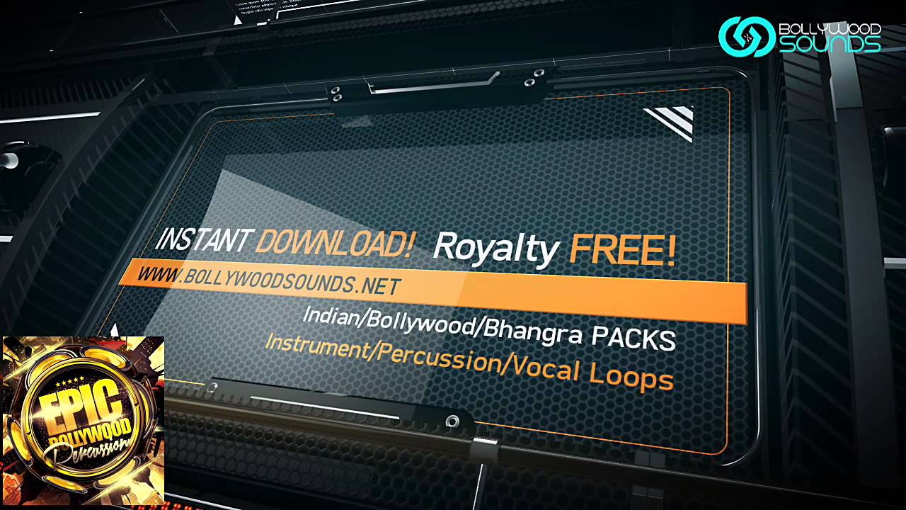 Indian Loops - Epic Bollywood Percussion