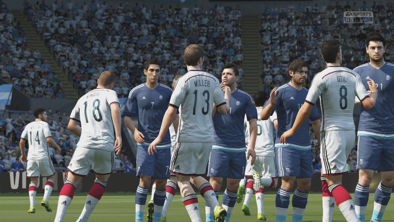 EA SPORTS FIFA 16 - 2014 FIFA World Cup: Germany v Argentina [1080p 60FPS HD]