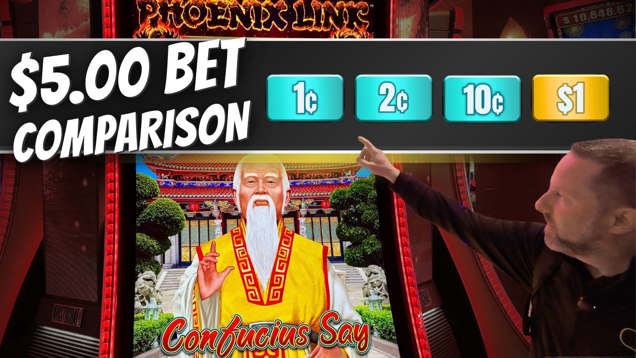 Which $5 Bet Is BEST On Phenix Link Slots?