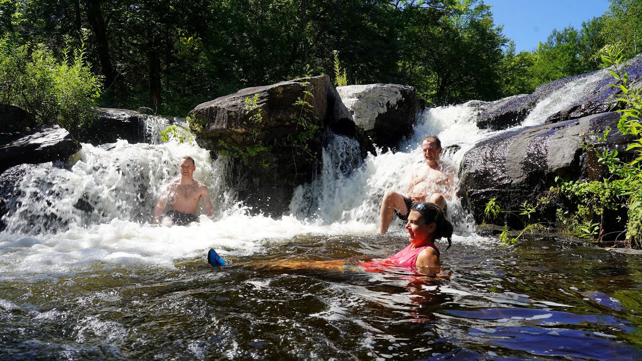 Chutes de la Rivière Okane, Pourvoirie JE Goyette de La Tuque en Mauricie      @followers