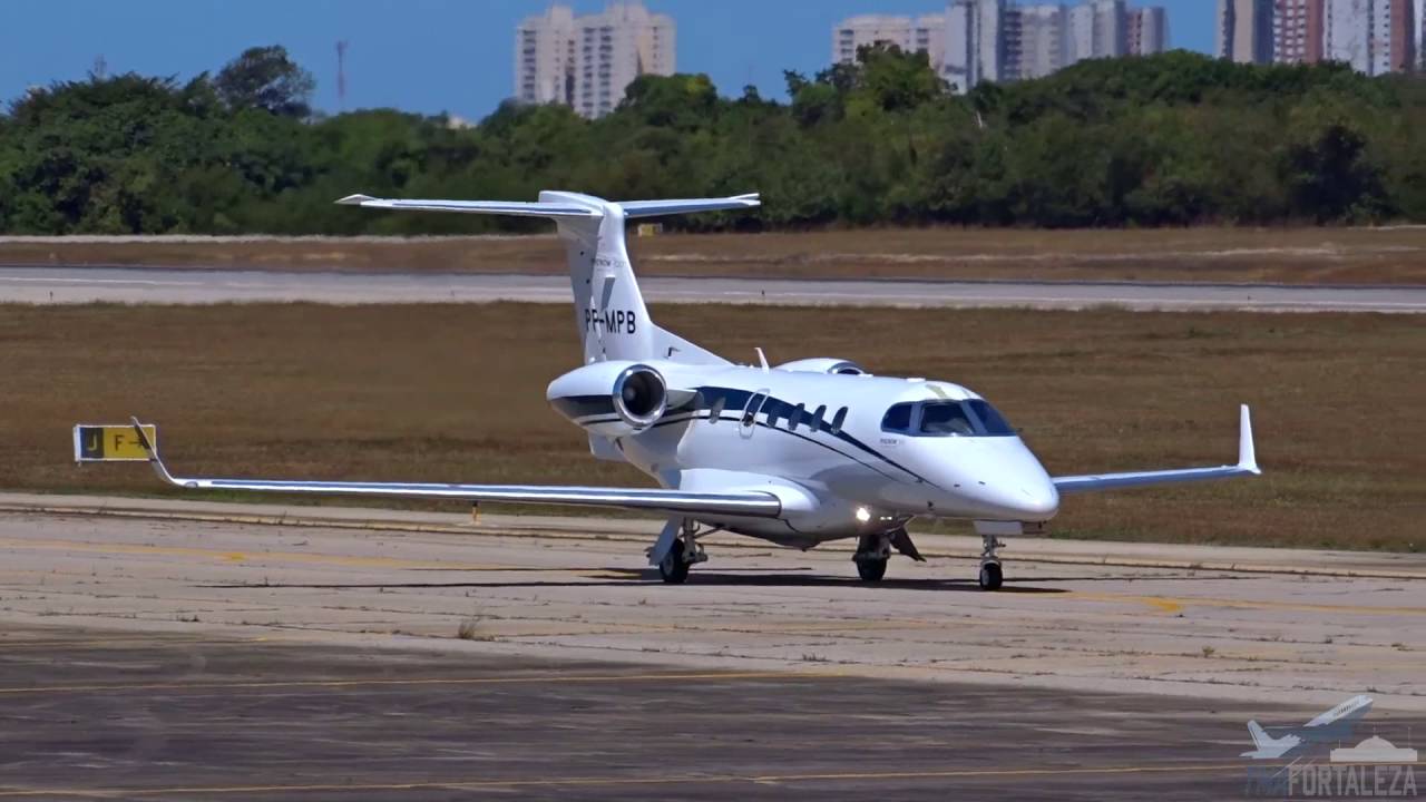 [SBFZ/ FOR] Pouso & Decolagem RWY13 Embraer EMB-505 Phenom 300 PP-MPB 06/08/2016