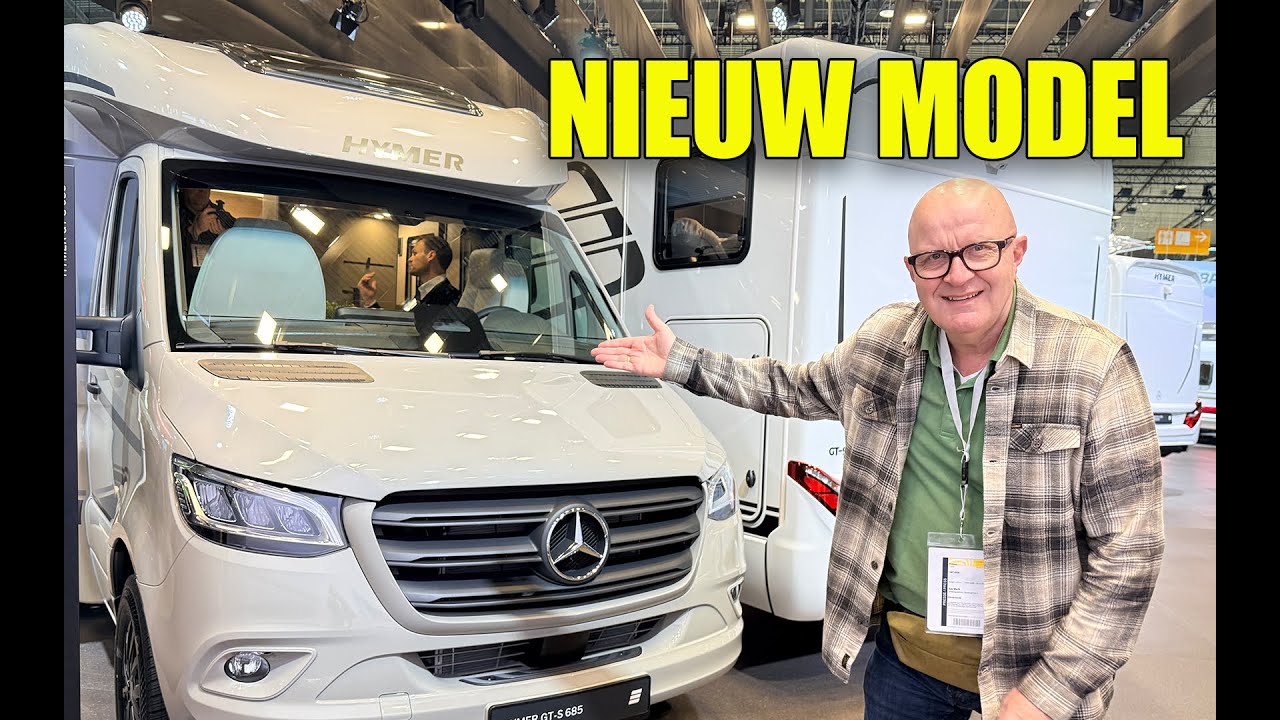 3X HYMER NIEUWS van de CMT in Stuttgart