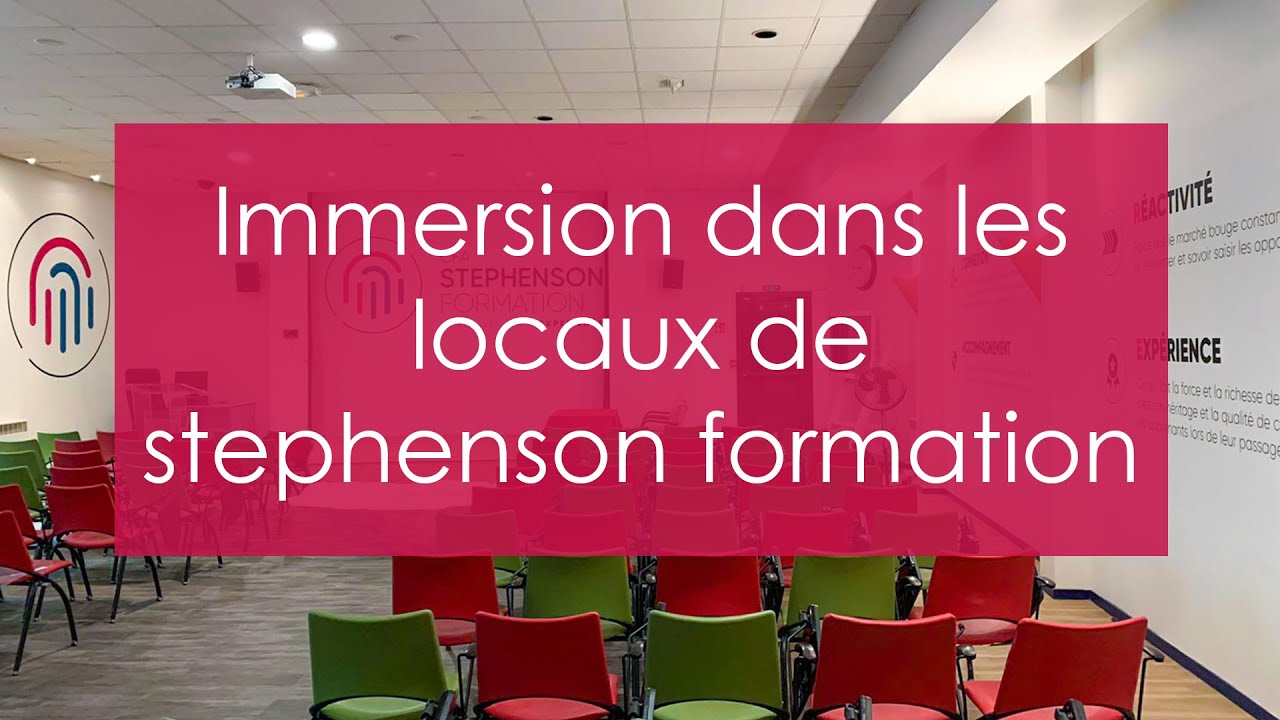 Immersion dans les locaux de Stephenson Formation