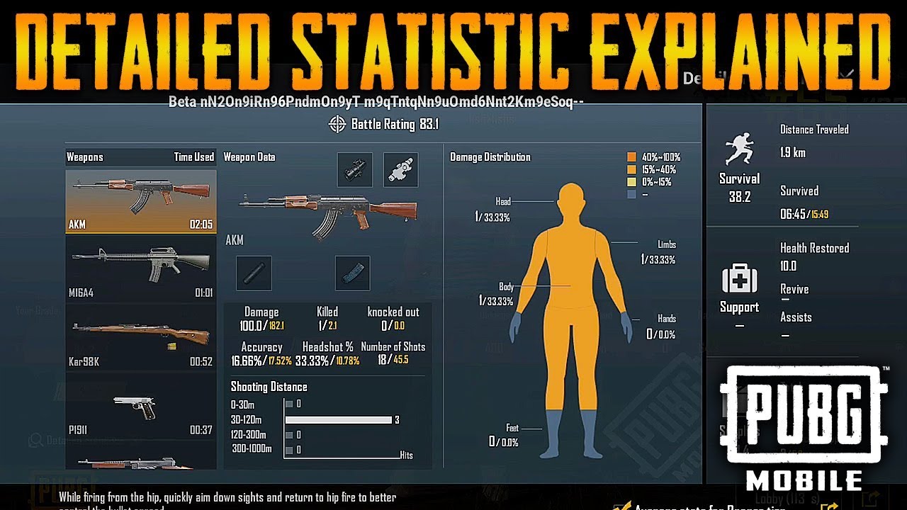 PUBG MOBILE DETAILED STATISTICS FEAUTURE + NEW ROUTE MARKING FEATURE - STATISTICS 2.0 FEATURE