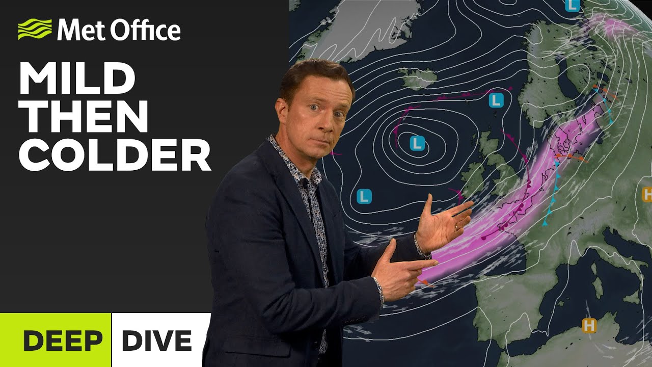 Deep Dive 21/03/2023 – Mild, wet & windy then turning colder - Met Office Weather Forecast