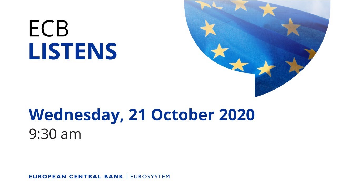 ECB Listens event &ndash; 21 October 2020