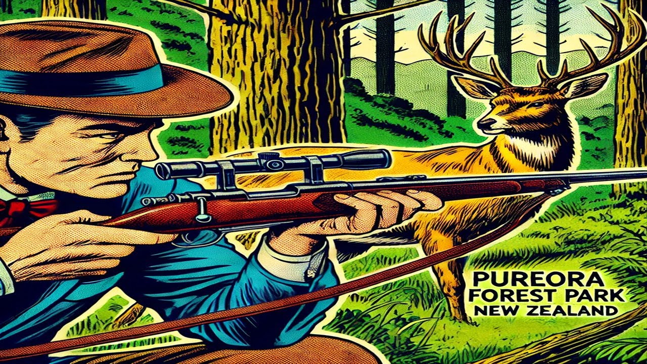 Hunting trip to the Pureora Forest Park and Mahoe Forest