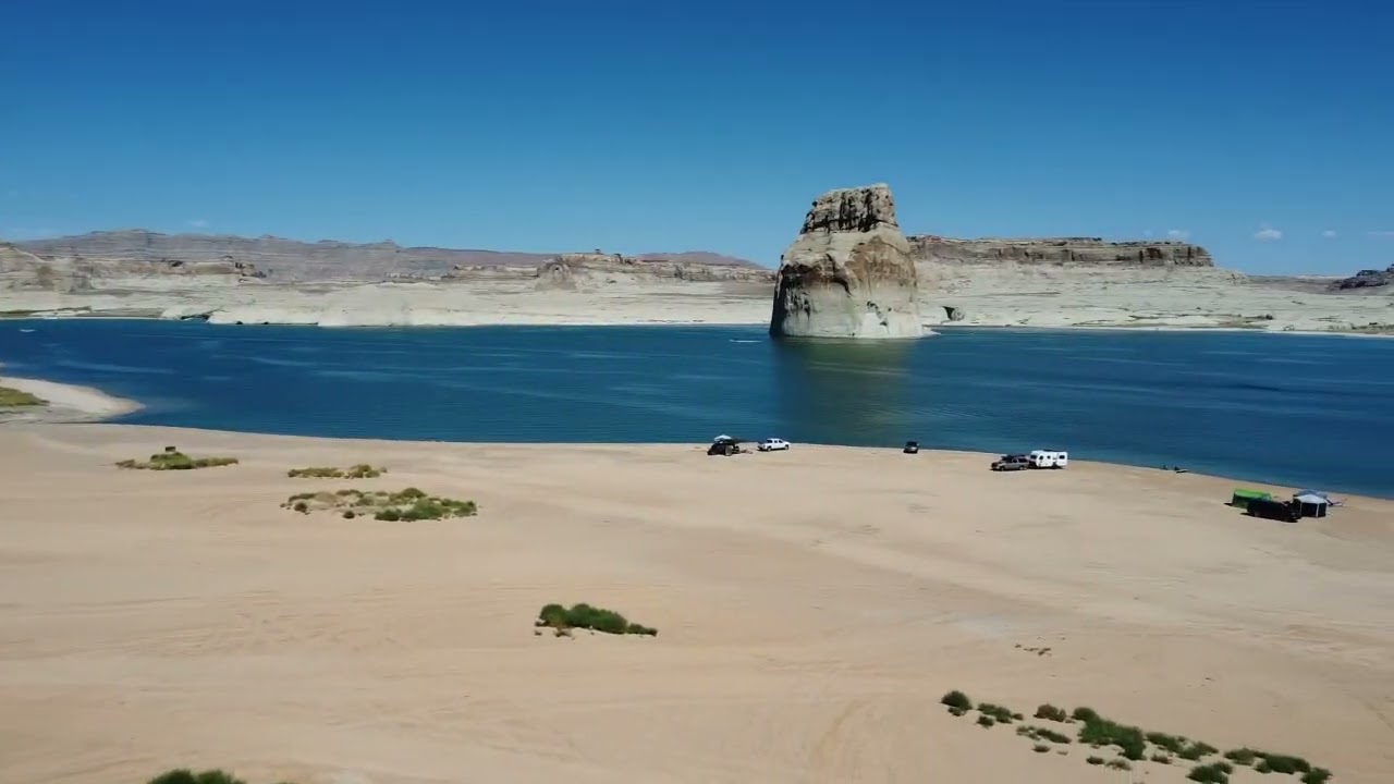 Camping Lone Rock Beach Lake Powell Page