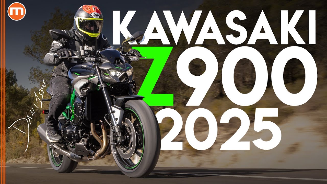 Kawasaki Z900 2025: prova | Evoluzione, non rivoluzione | Video in 4K