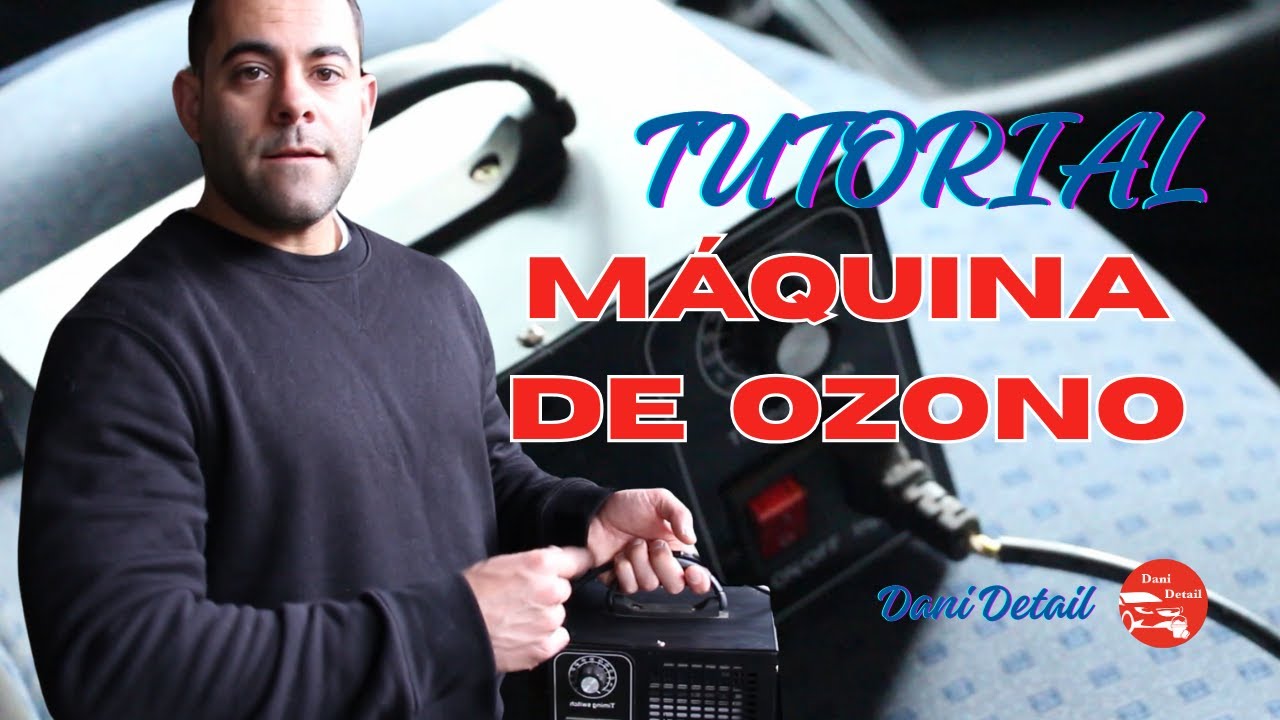 💨 ¡ELIMINA OLORES PARA SIEMPRE! | Tutorial de Máquina de Ozono para Coches (Dani Detail)