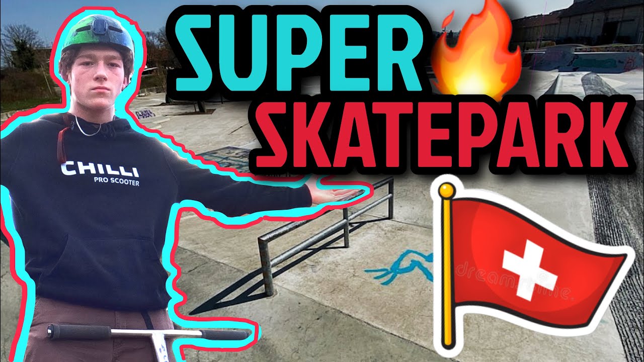 SUPER SKATEPARK VE ŠVÝCARSKU!