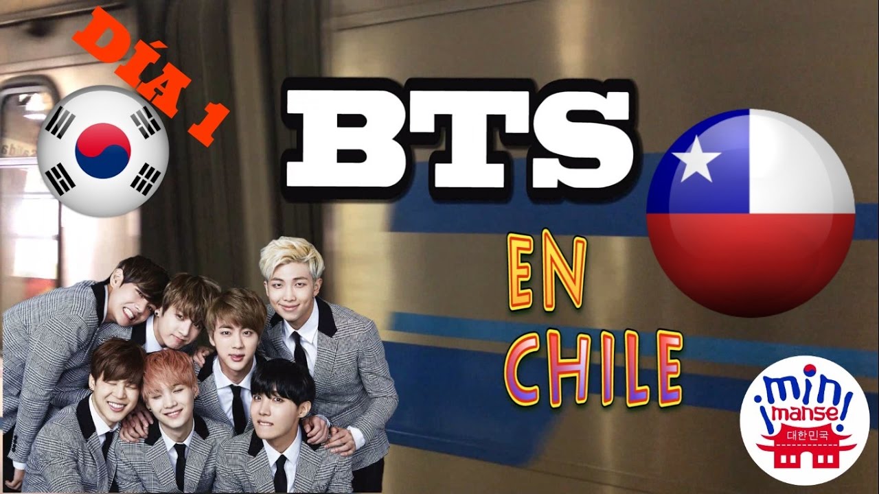 BTS EN CHILE -d&iacute;a 1- 방탄소년단 -칠레