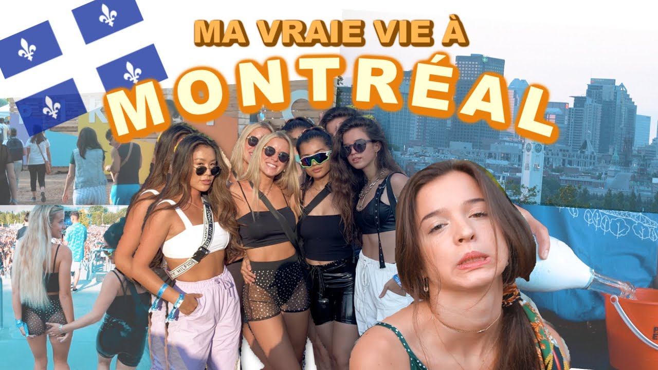 WEEKEND DE FIESTA À MONTRÉAL (Emy's Bday, piknic électronik, festival, déménagement, etc.) | Vlog 61