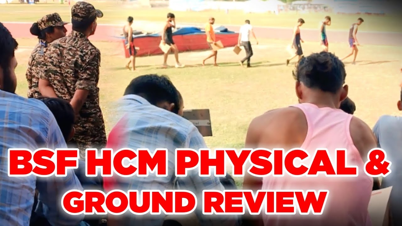 BSF HCM PHYSICAL &GROUND REVIEW || धूप मै दौड़ाया गया 🥲 jhraroda kalan crpf ,new delhi