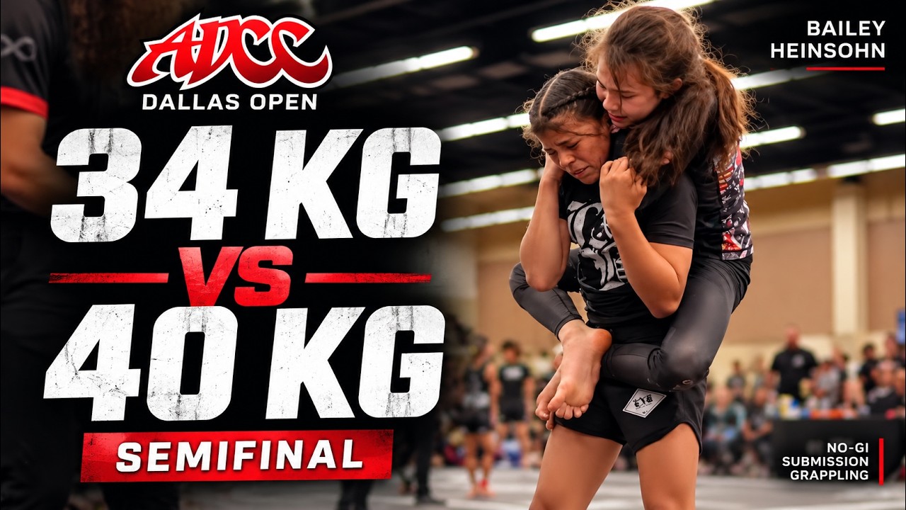 ADCC Dallas | Semi Final Choke | Backpack RNC | 40kg