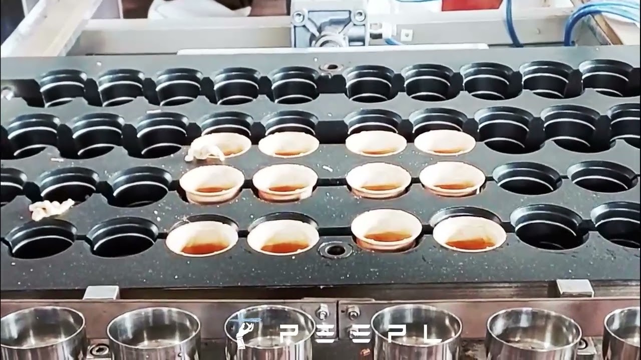 Fully Automatic Edible Cup Making Machine | PEEPL Automation