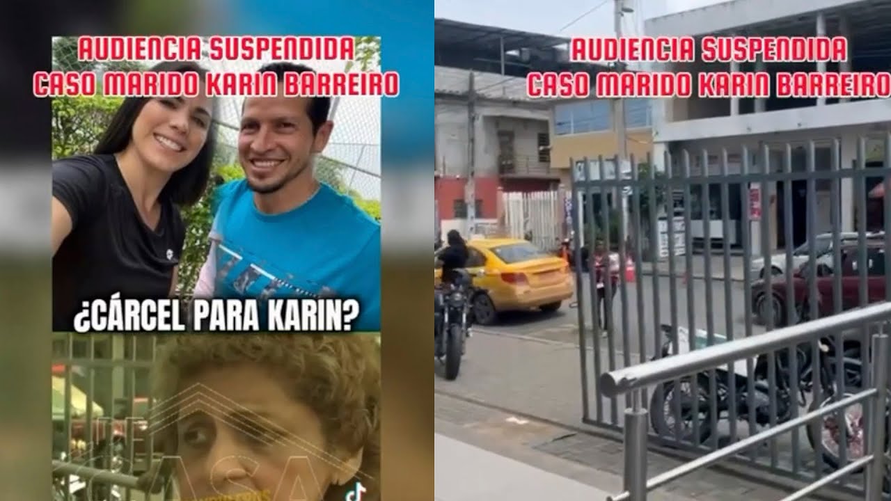 Karin Barreiro y su esposo 🔥se suspendio la audiencia por Mu3rt3 Culposa