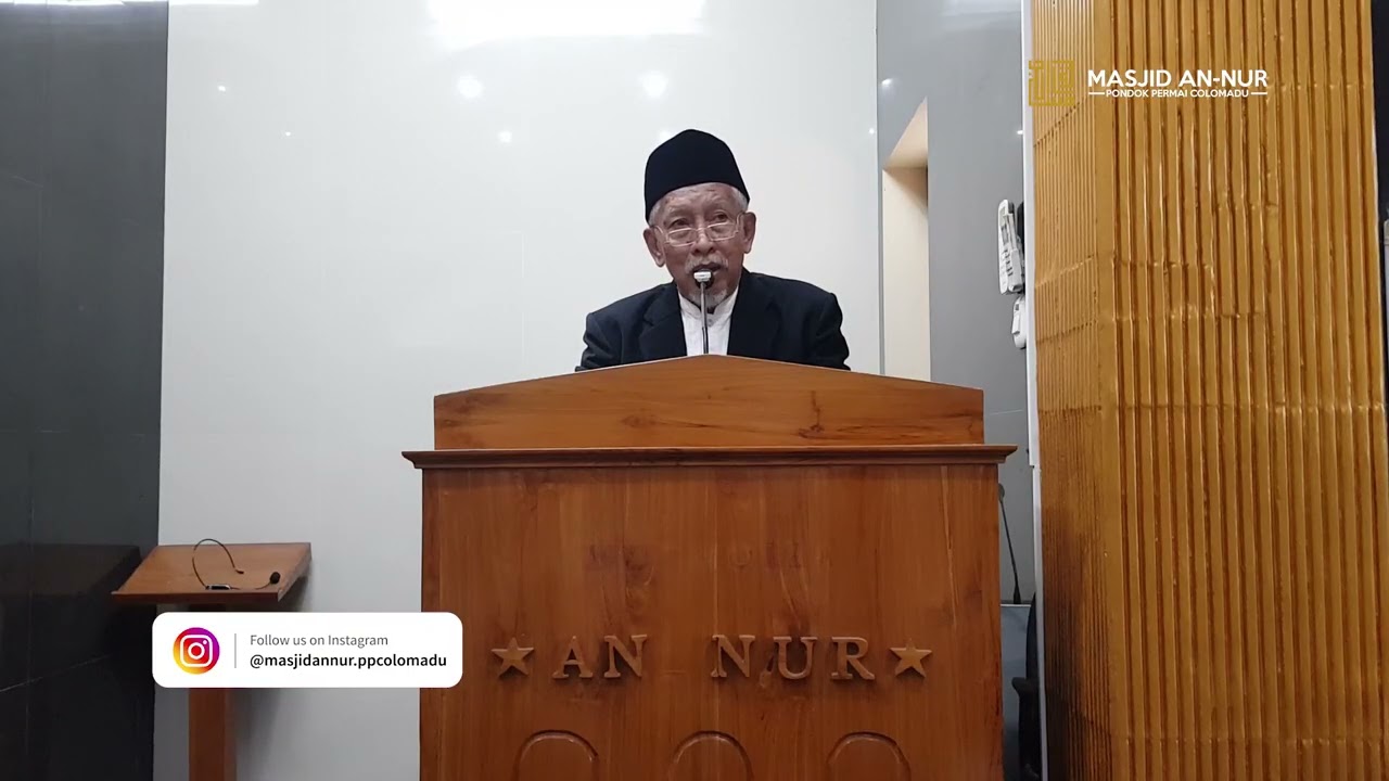 Khutbah Sholat Jum'at - 16 Januari 2026 - Ust. Pujiarta