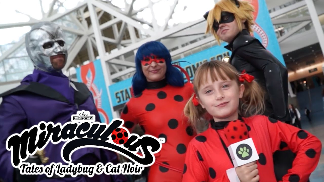 Miraculous Ladybug - Lindalee Visits Comic Con |  Tales of Ladybug & Cat Noir