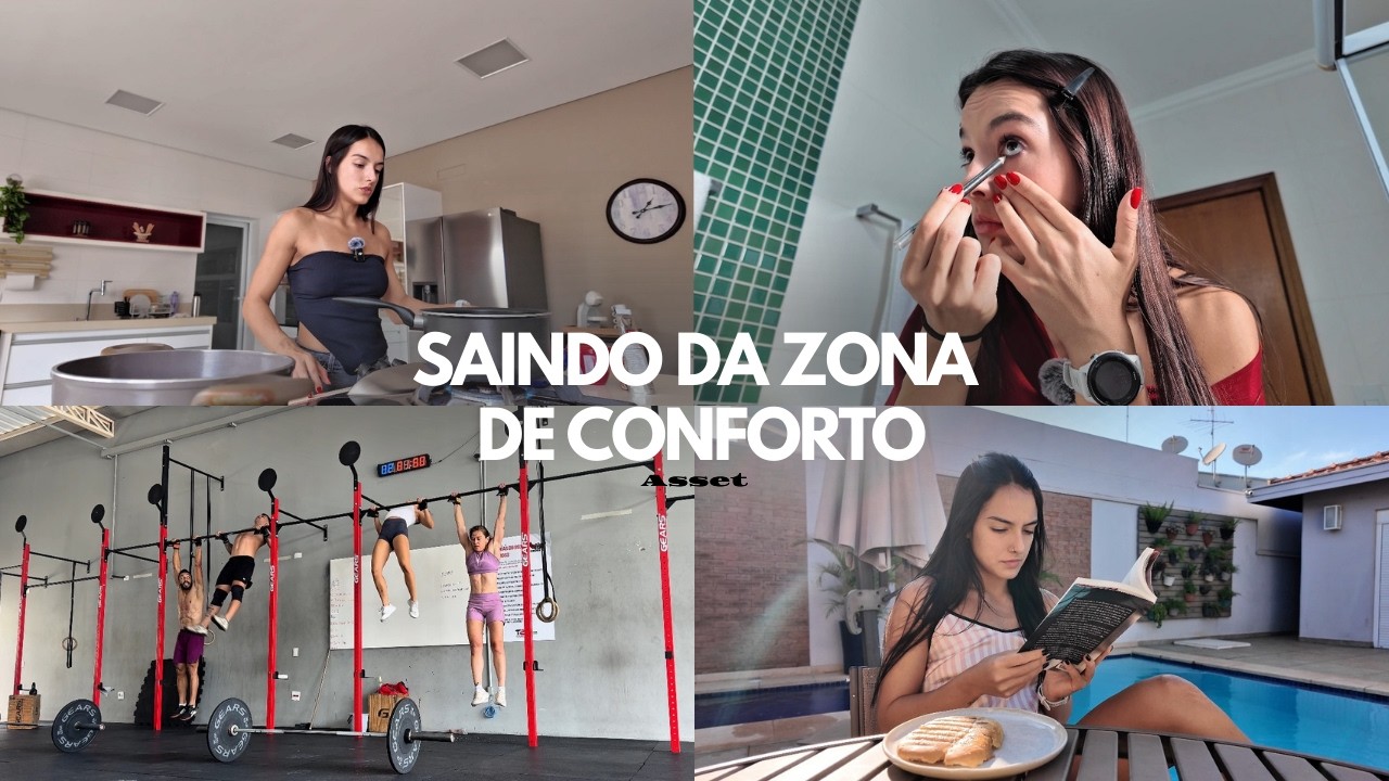 cancelei minha faculdade (e agora?), cozinhando + me maquiando em inglês | vlog