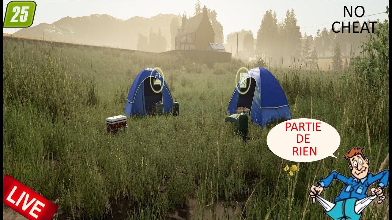 fs25 Highlands Fishing  : live - carrière difficile no cheat  partie de zéro