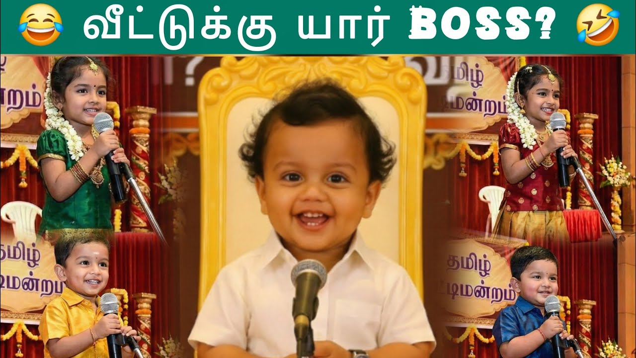 வீட்டுக்கு யாரு பாஸ் - அம்மாவா? அப்பாவா? | Tamil Pattimandram | MINMINI