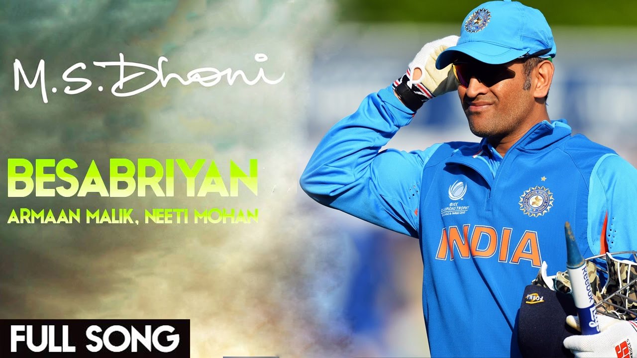 BESABRIYAAN Video Song mashup  M.S.Dhoni - Hindi  Edited By Tej Varun