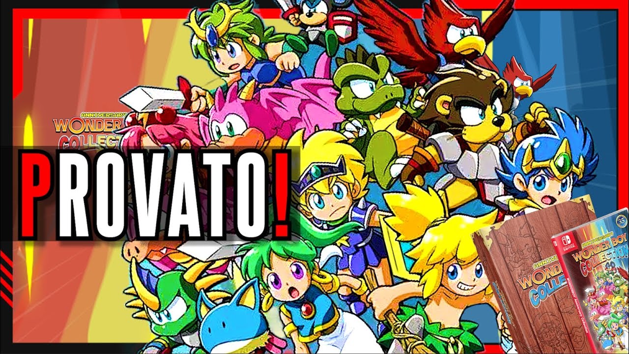 ANNIVERSARY WONDER BOY COLLECTION ▶ HANDS ON - GAMEPLAY ITA