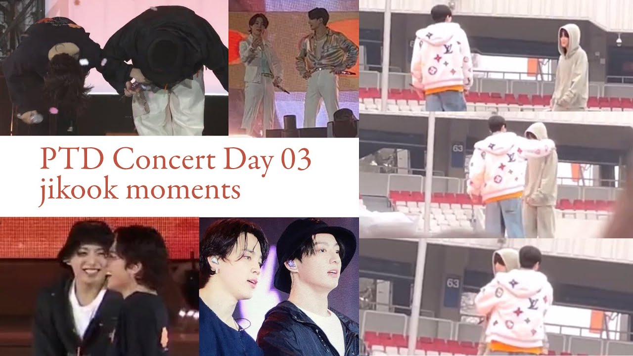 PTD on stage Seoul concert day 3 | jikook 2022 new moments 220313 compilation