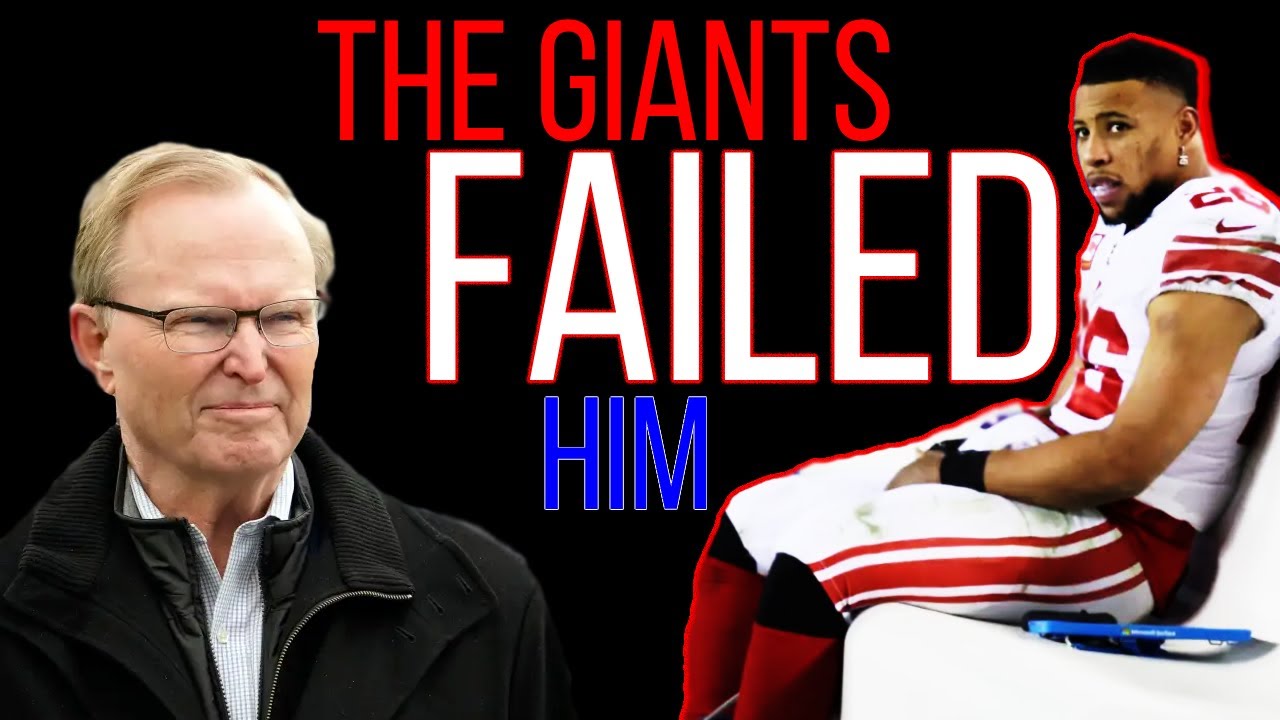 How The NY Giants Failed Saquon Barkley
