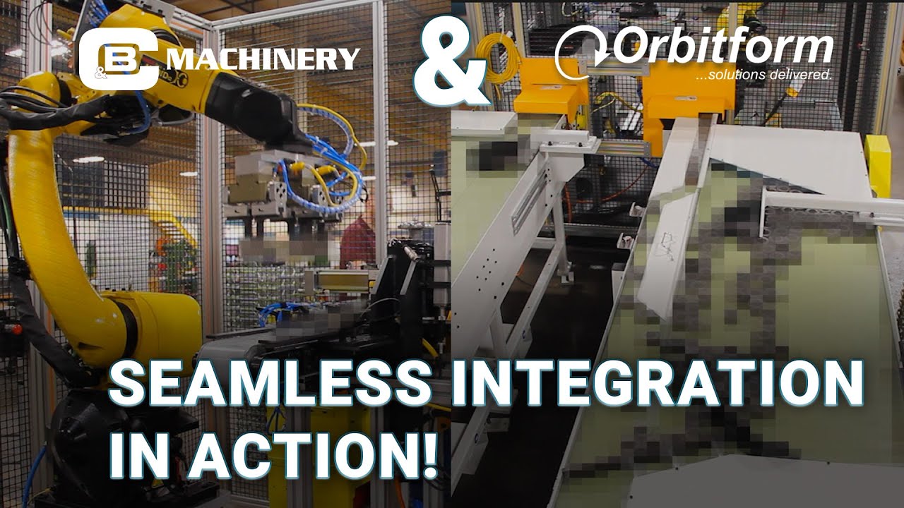 Powering Automation: Orbitform & C&B Machinery’s Robot & Conveyor Collaboration