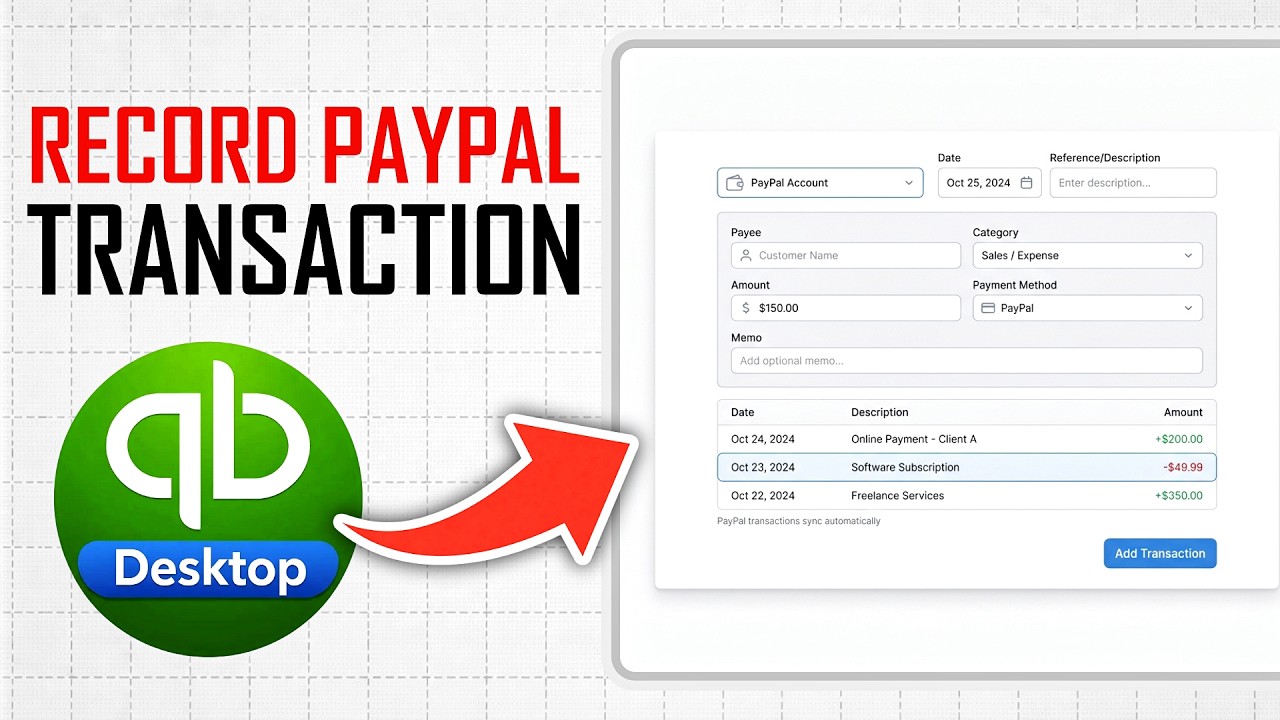 How To Record Paypal Transactions In Quickbooks Online (Full Guide)