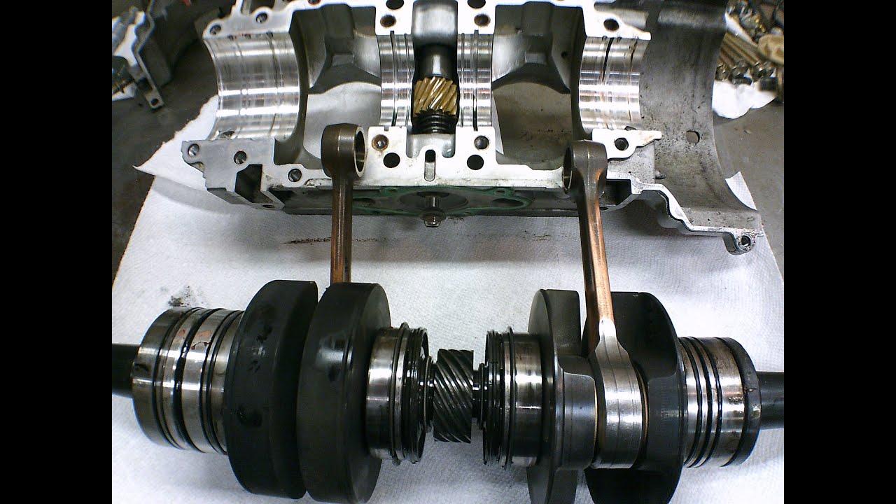 Rotax 582 Modifications #5 Crankshaft