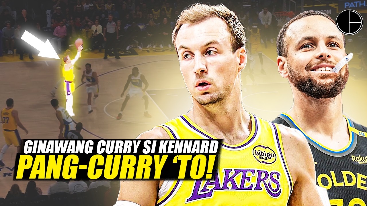 Ginawang STEPH CURRY ng Lakers si Luke Kennard sa mga PLAYS NA ITO!