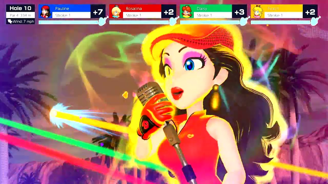 Super Mario Girls Spiky Palms