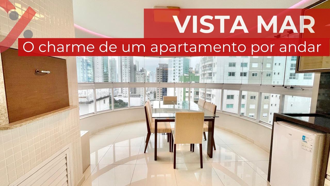 Conheça este apartamento de 143m² na QUADRA DO MAR em Balneário Camboriú no Edifício Bella Cittá