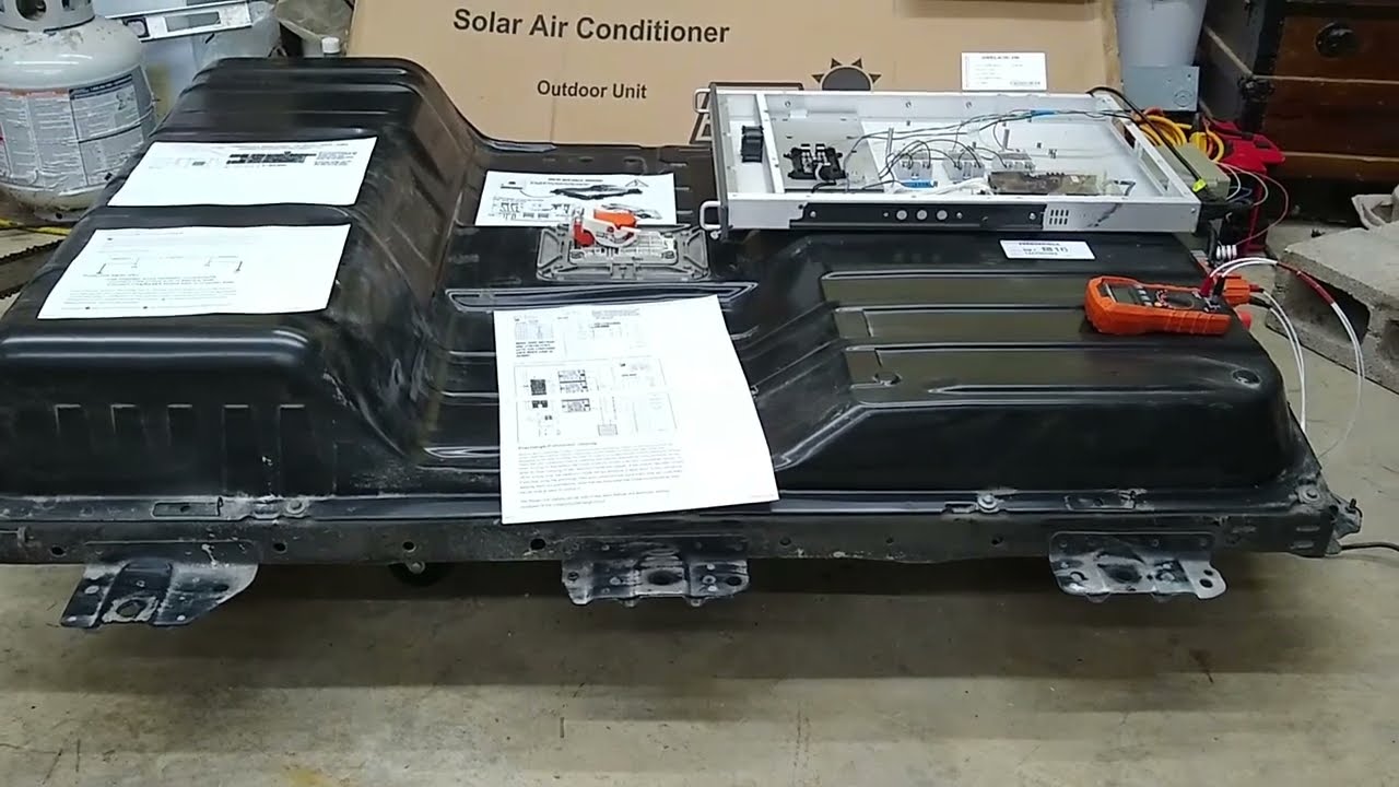 Using a Nissan Leaf EV Battery as a High Voltage Solar Storage Battery! Part 1