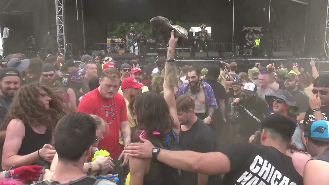 Psychostick - Mosh Pit - @Blue Ridge Rock Festival '23 Live set 8/72023 @RobOfPsychostick