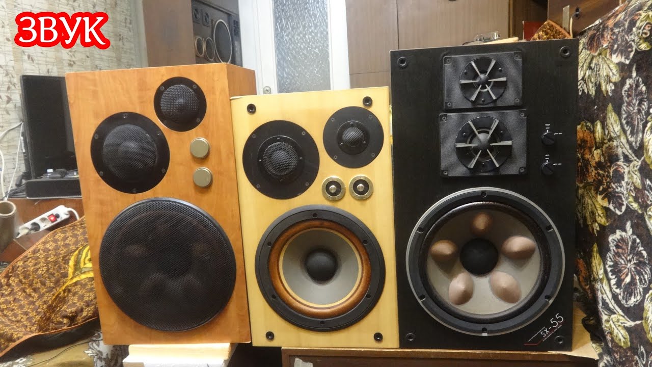 Victor SX-5 vs SX-7 ,SX-55 звук