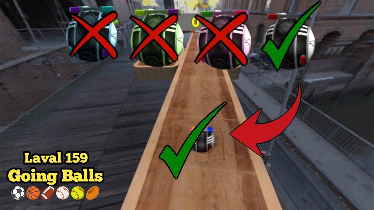 🏈Going Balls ; Super Speed Run Hard Walkthrough | Level 159 || los game || Arbaz Guru Gaming |