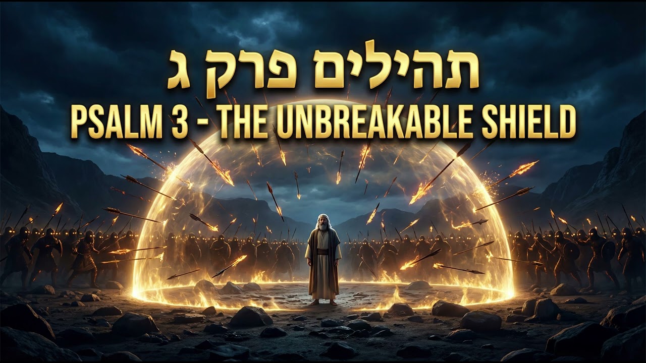 The Unbreakable Shield | תהילים פרק ג' - הגנה ושלווה בתוך הסערה (Psalm 3)