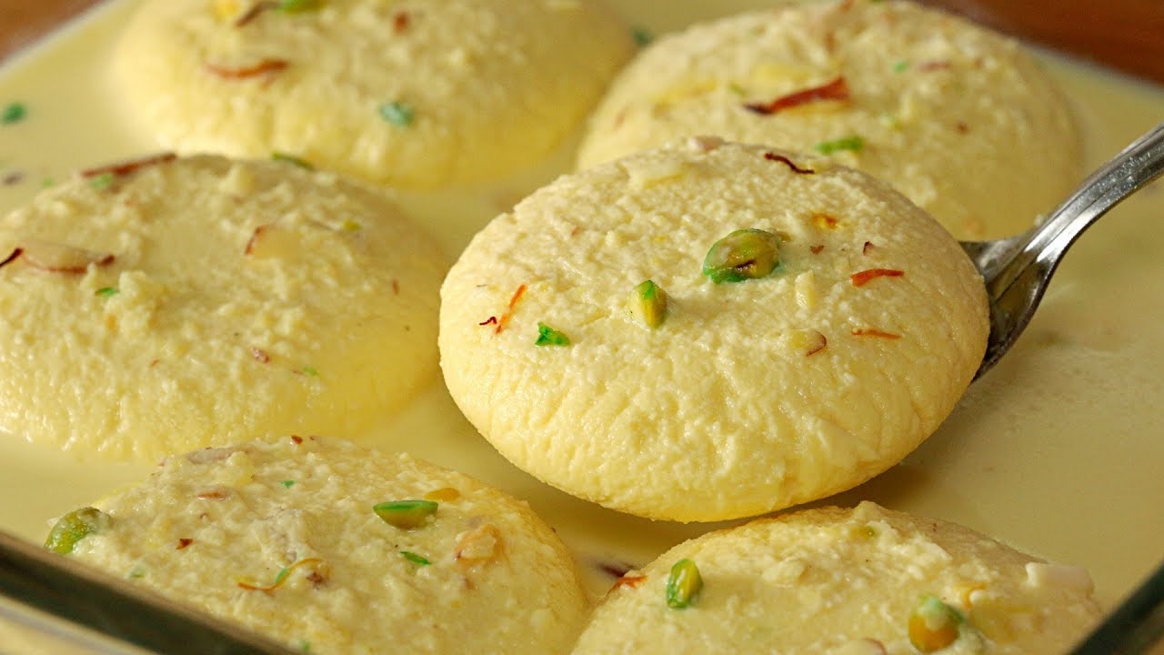 Rasmalai Recipe | How To Make Rasmalai | Homemade Rasmalai Recipe | Kanak's Kitchen