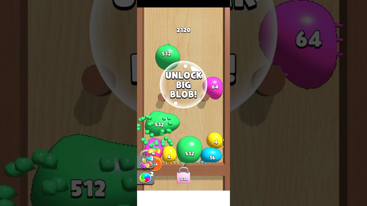 Blob Merge 3D: Unlock 1024 | Android Gameplay Walkthrough |2048