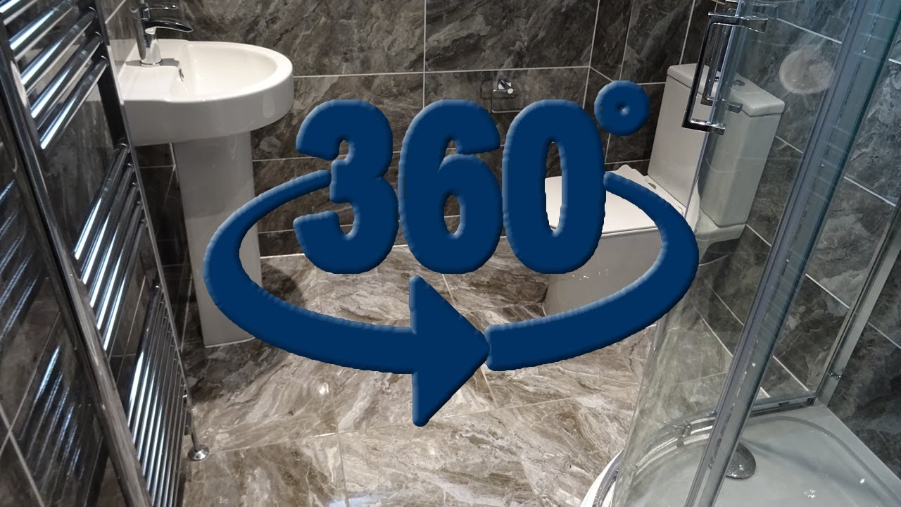 Bathroom to shower room conversion Coventry £4,800 360 degree video