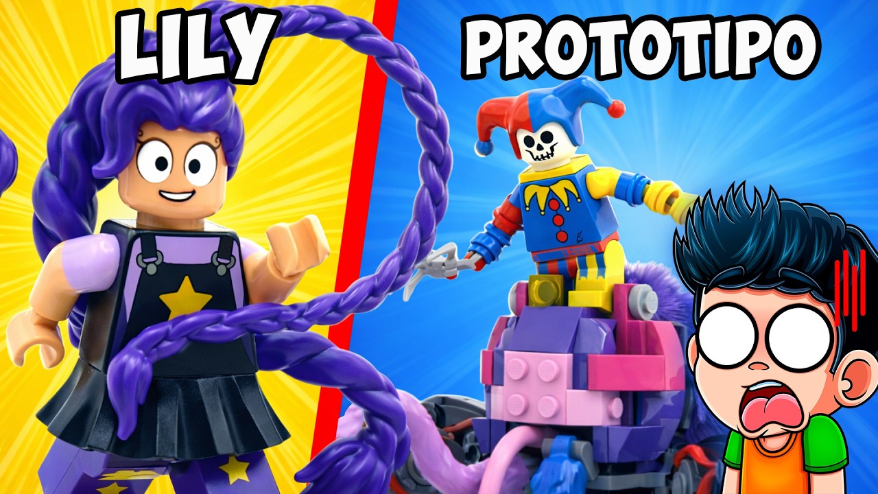 Construí POPPY PLAYTIME CAPÍTULO 5 en LEGO... | Jondres Gc REACCIONA a STUDS