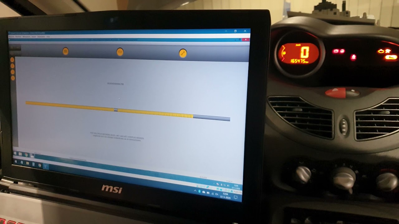 Renault Twingo 2 Airbag ECU Override (After crash)