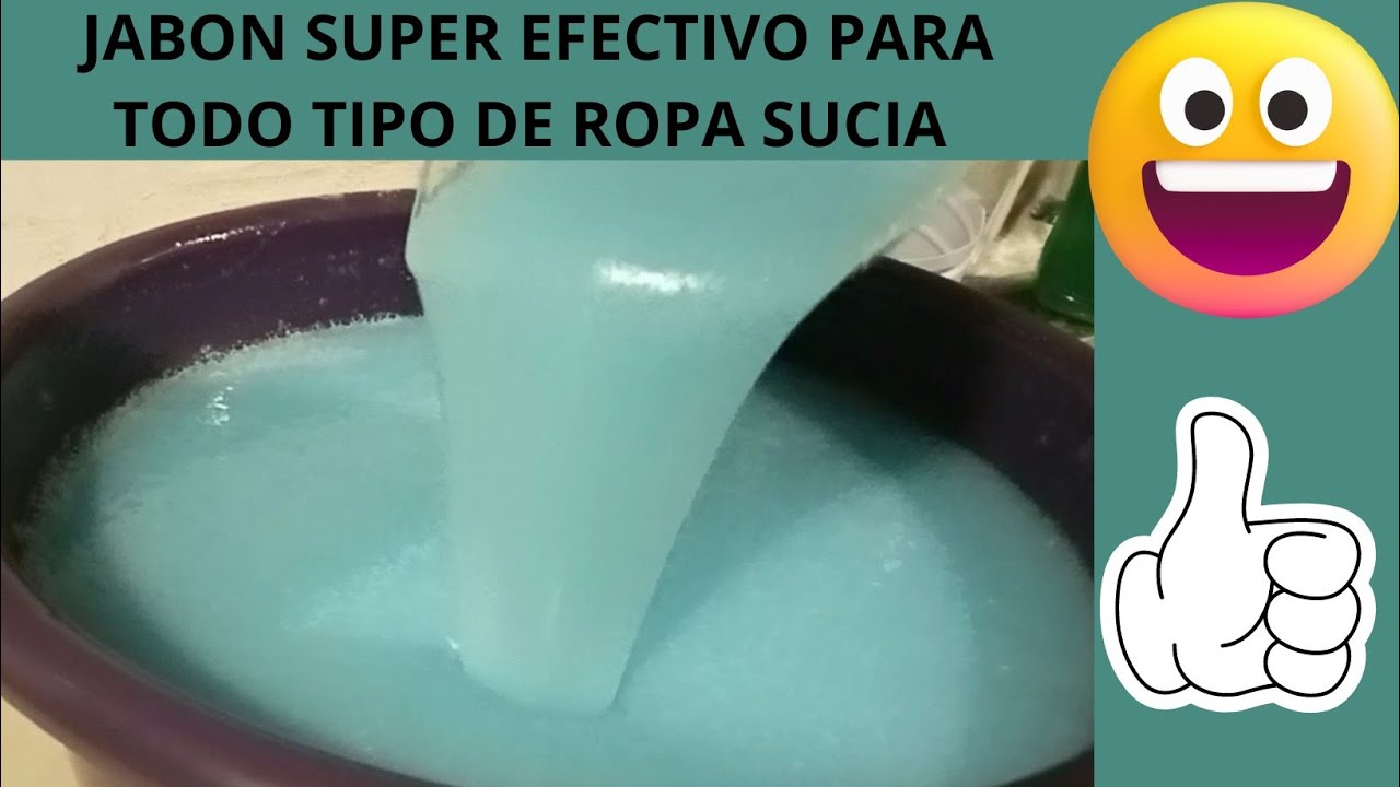 EL MEJOR JABON DEL 3B  PARA ROPA MUY SUCIA DE TRABAJO 🙂 EN UNA MEZCLA