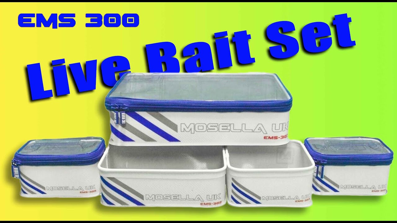 ***REVEIW*** Dragging my ass into the 21st Century!!! // Mosella EVA Live bait Set EMS 300