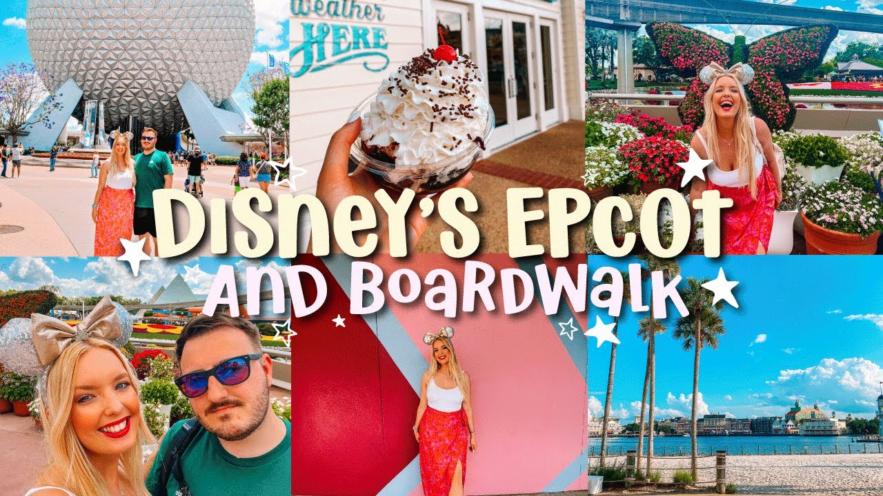 DISNEY EPCOT AND BOARDWALK VLOG MAY 2024 | DISNEY WORLD VLOG 2024 | ORLANDO VLOGS 2024